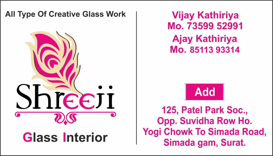 Shreeji glass interior