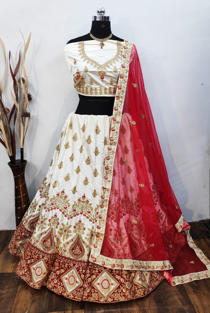 Buy Baby Pink Designer Bridal Wear Lehenga Choli | Bridal Lehenga Choli