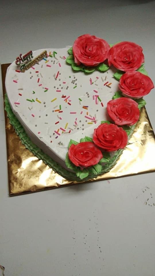 Cream cake ( Purvi Golakiya) 