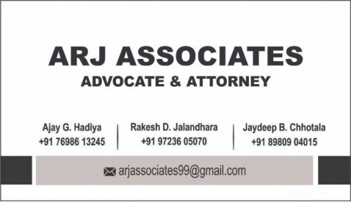 ARJ ASSOCIATES (ADVOCATE & ATTORNEY)